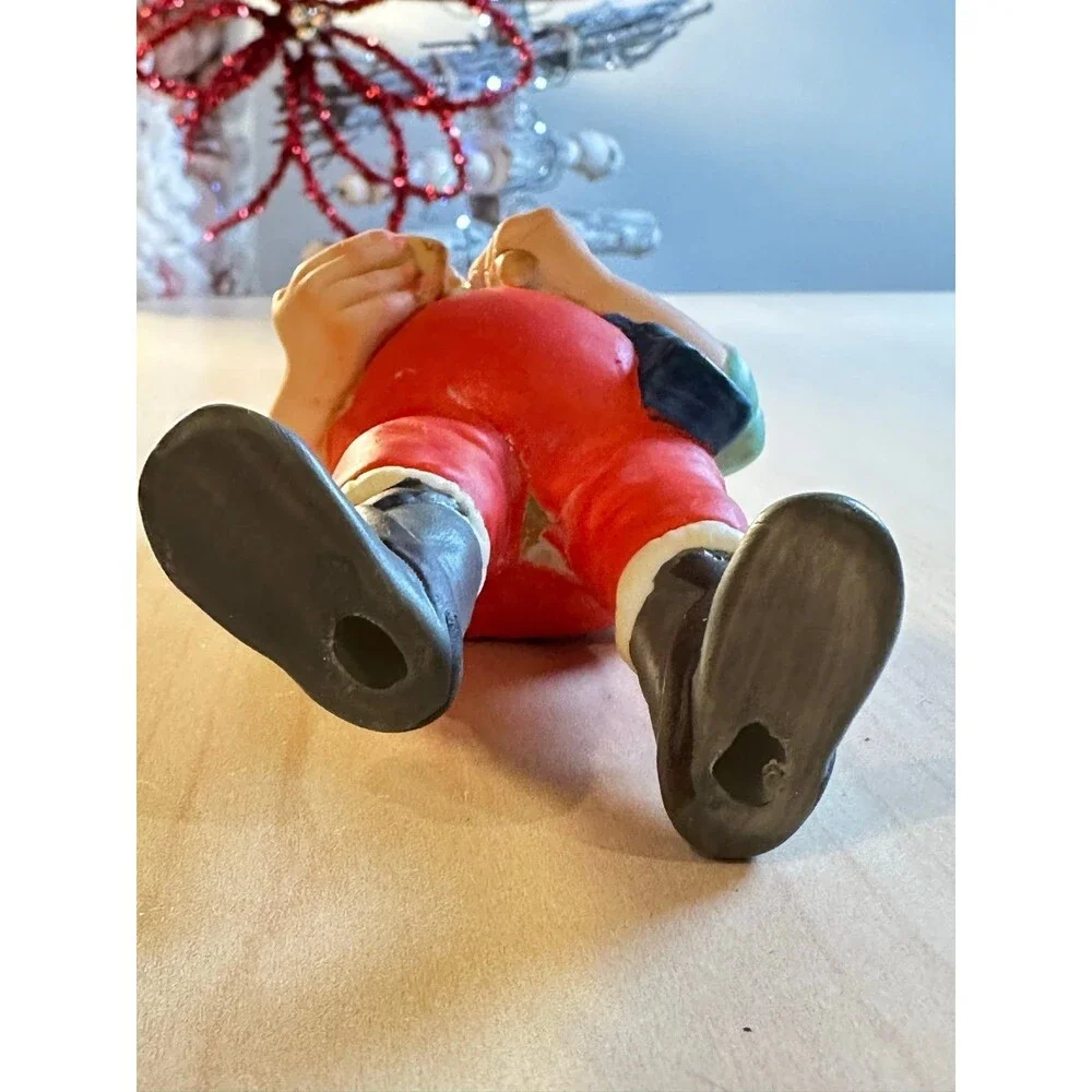 Hallmark On The‎ Right Track Santa Vintage Collectible